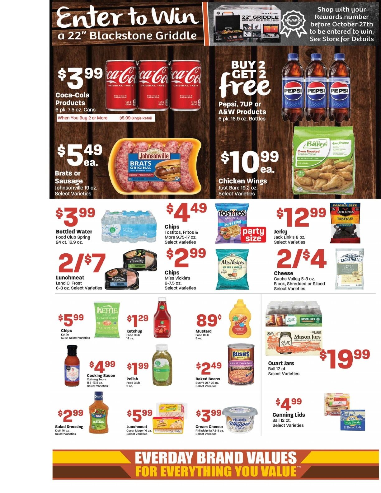 Bee's Marketplace Weekly Ad October 7 - 13, 2026