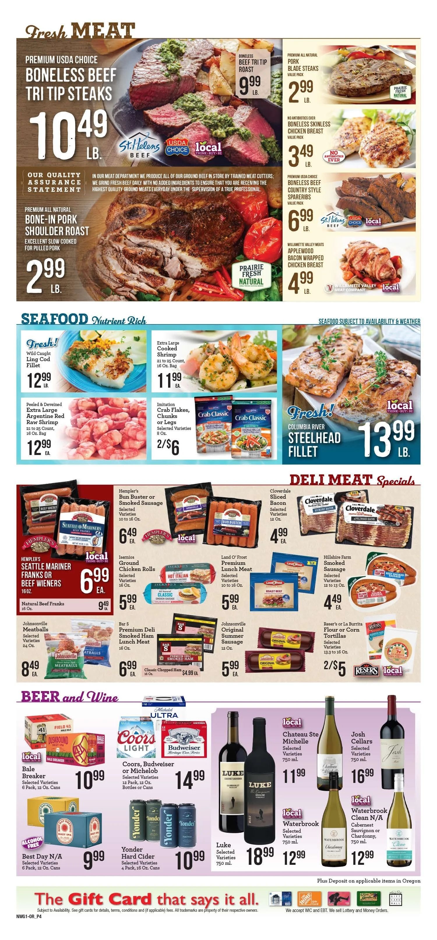East County Thriftway Weekly Ad October 7 - 13, 2026