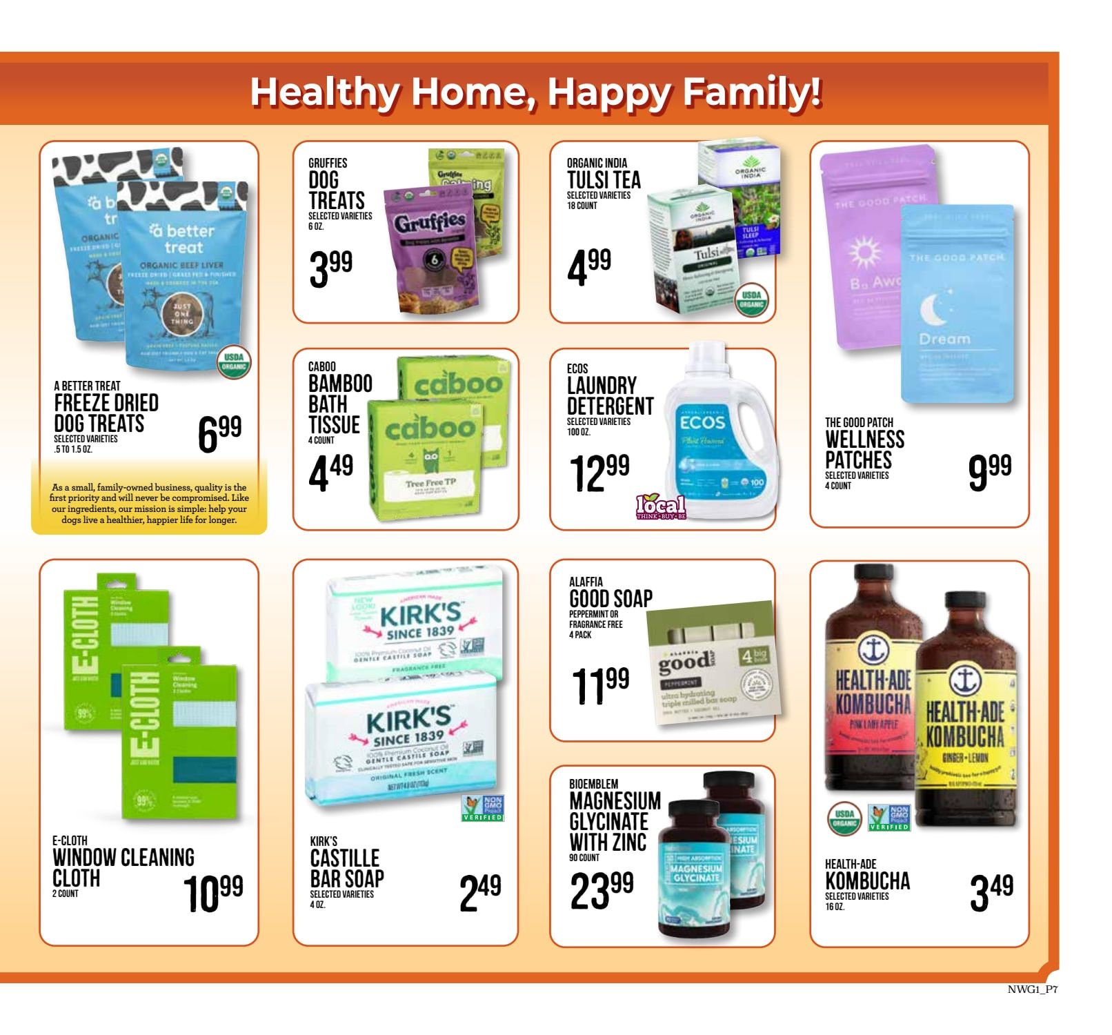 Granite Falls IGA Live Well Naturally Weekly Ad October 7 - November 3, 2026