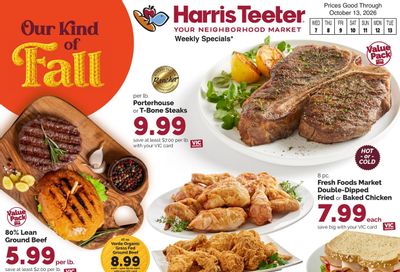 Harris Teeter (Charlotte Area, NC) Weekly Ad October 7 - 13, 2026