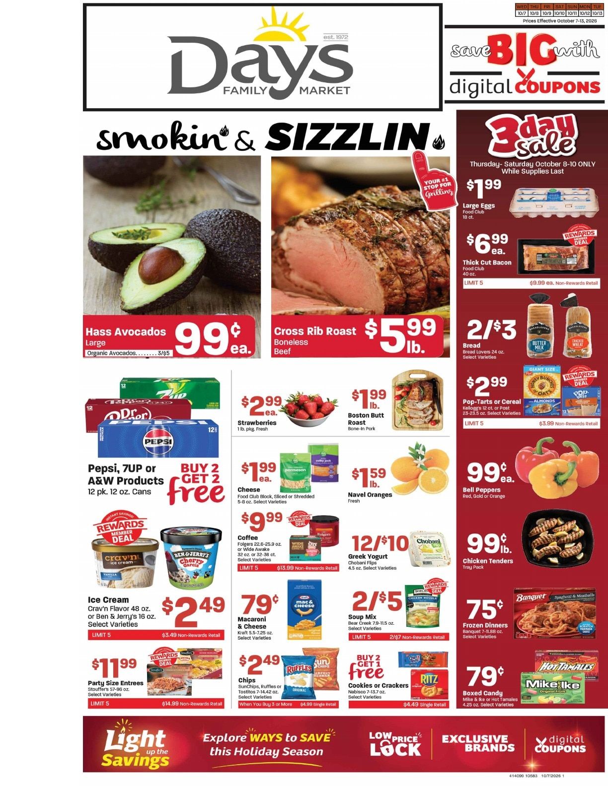 Day's Market Weekly Ad October 7 - 13, 2026