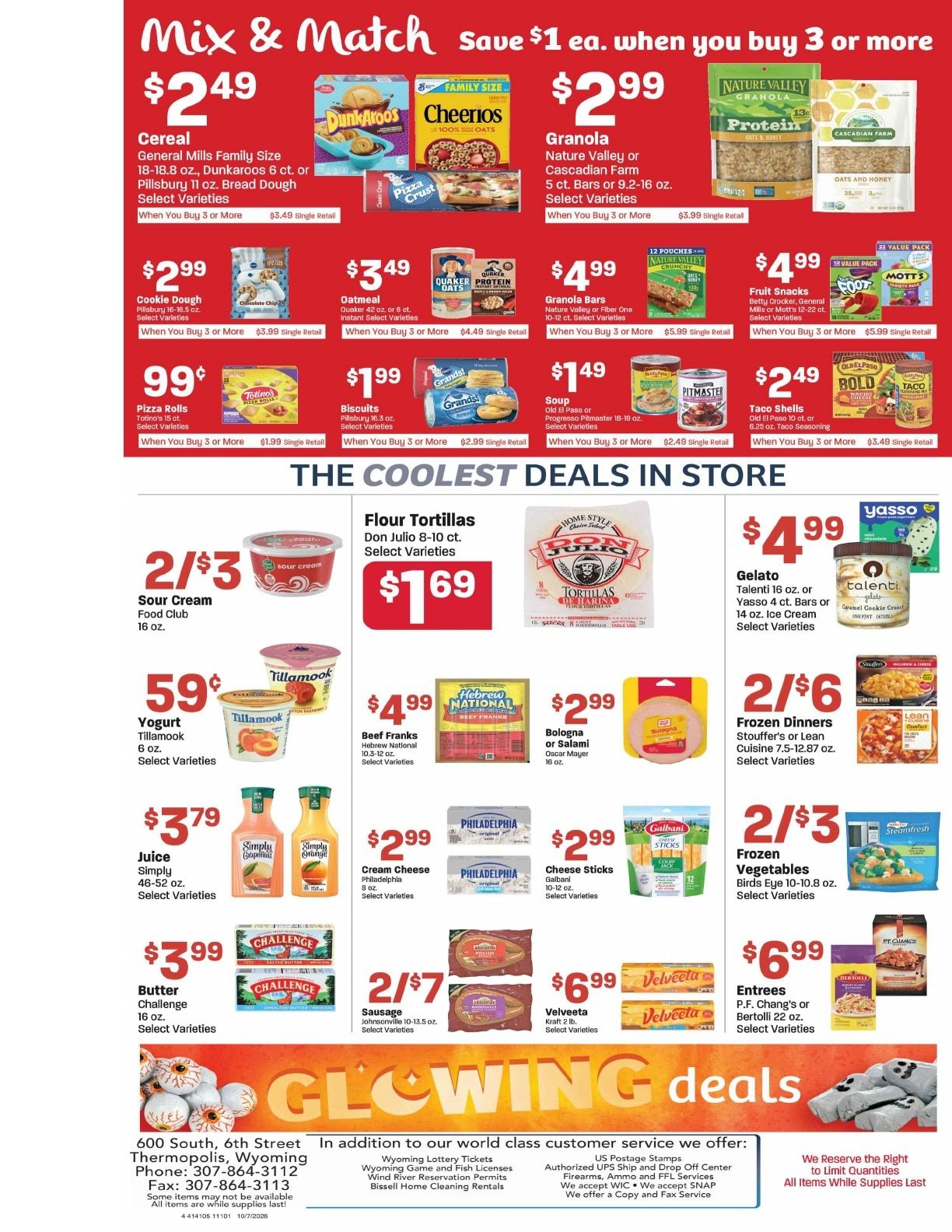 Mack's Market Weekly Ad October 7 - 13, 2026