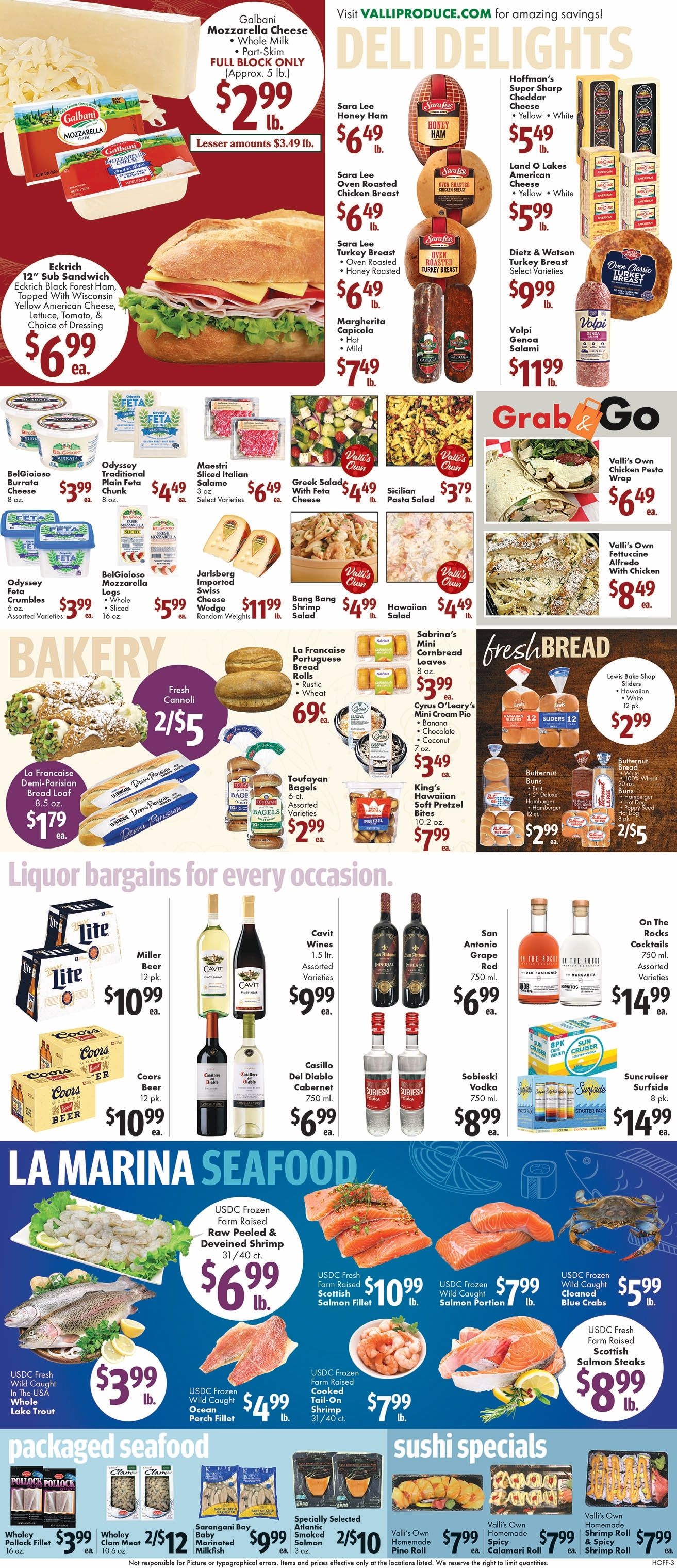 Valli Produce (Hoffman Estates, IL) Weekly Ad October 7 - 13, 2026