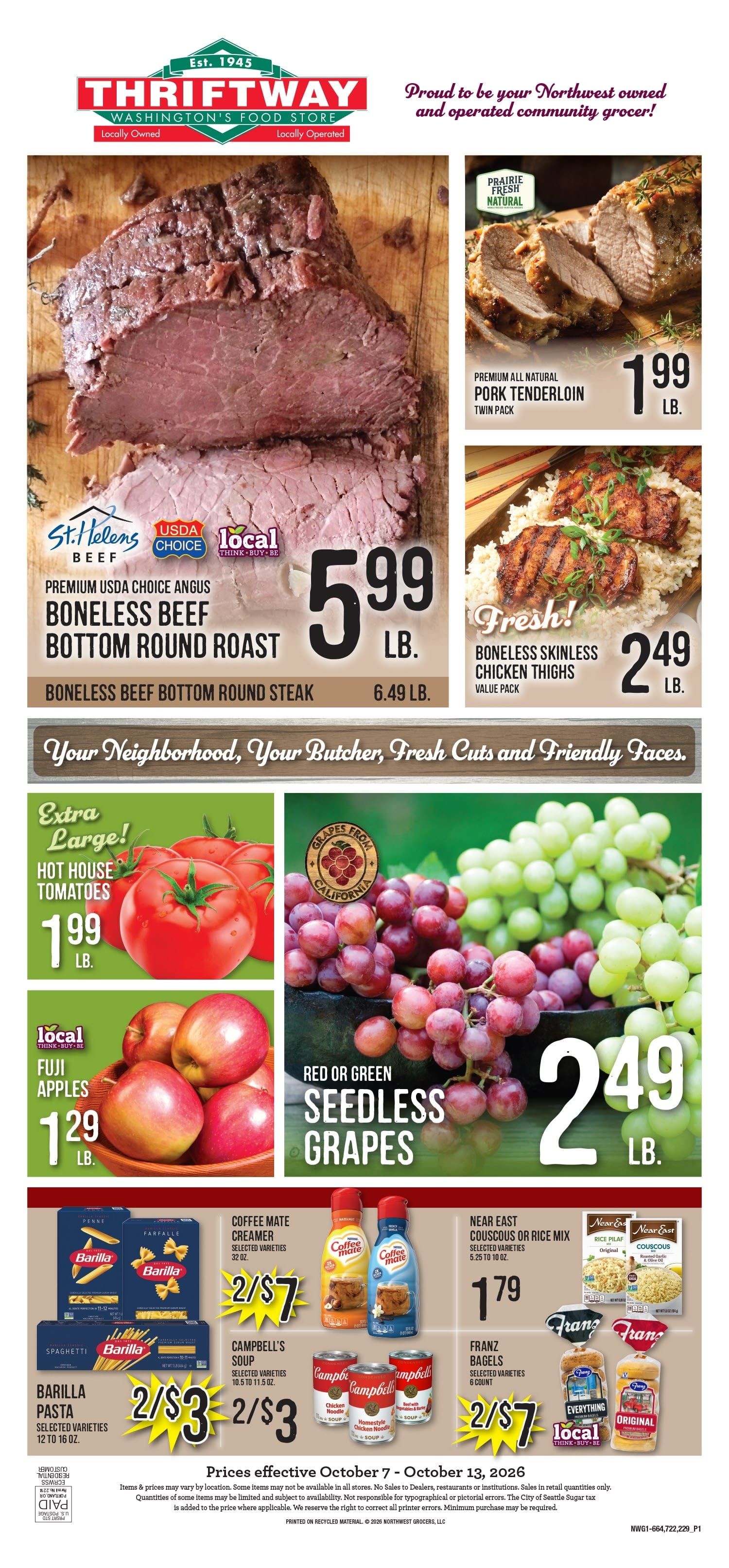 Forks Outfitters Weekly Ad October 7 - 13, 2026