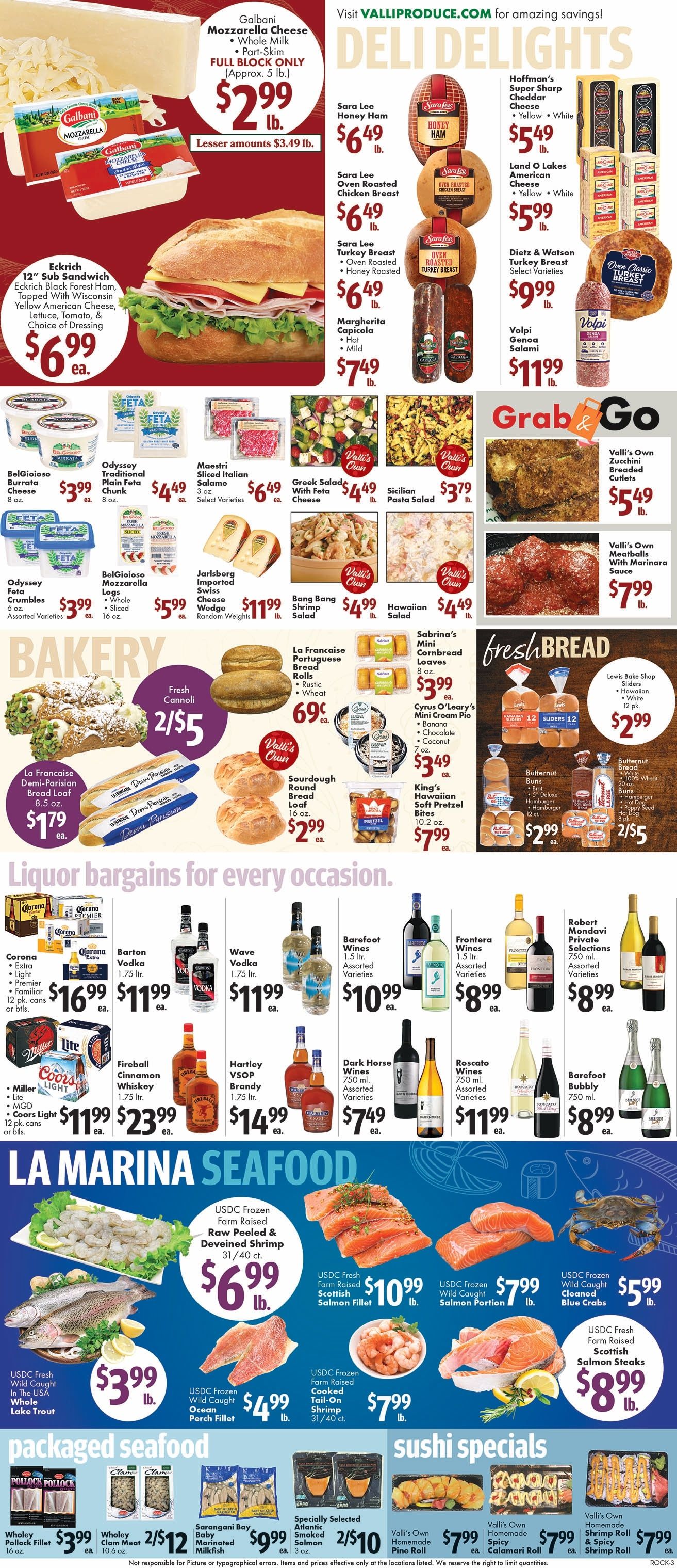 Valli Produce (Rockford, IL) Weekly Ad October 7 - 13, 2026