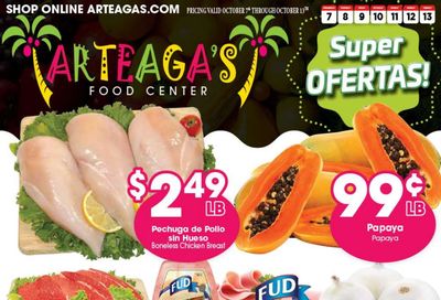 Arteaga's Food Center Weekly Ad October 7 - 13, 2026