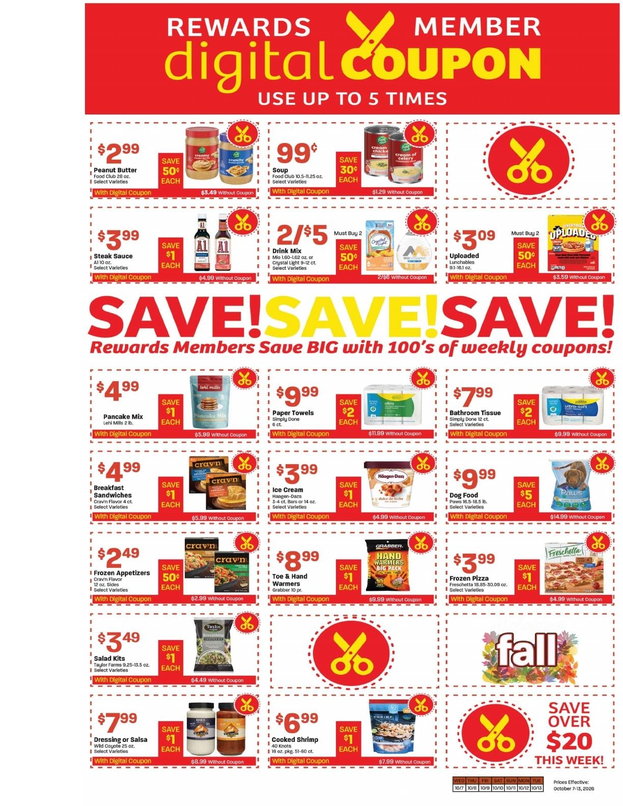 Elgin Foodtown Weekly Ad October 7 - 13, 2026