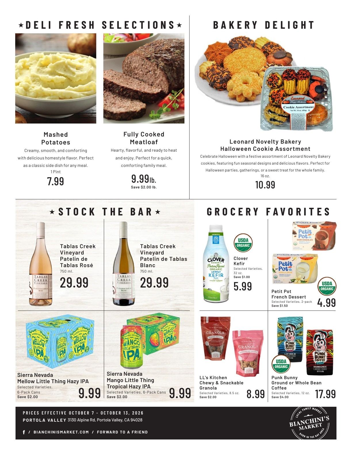 Bianchini's Market Weekly Ad October 7 - 13, 2026