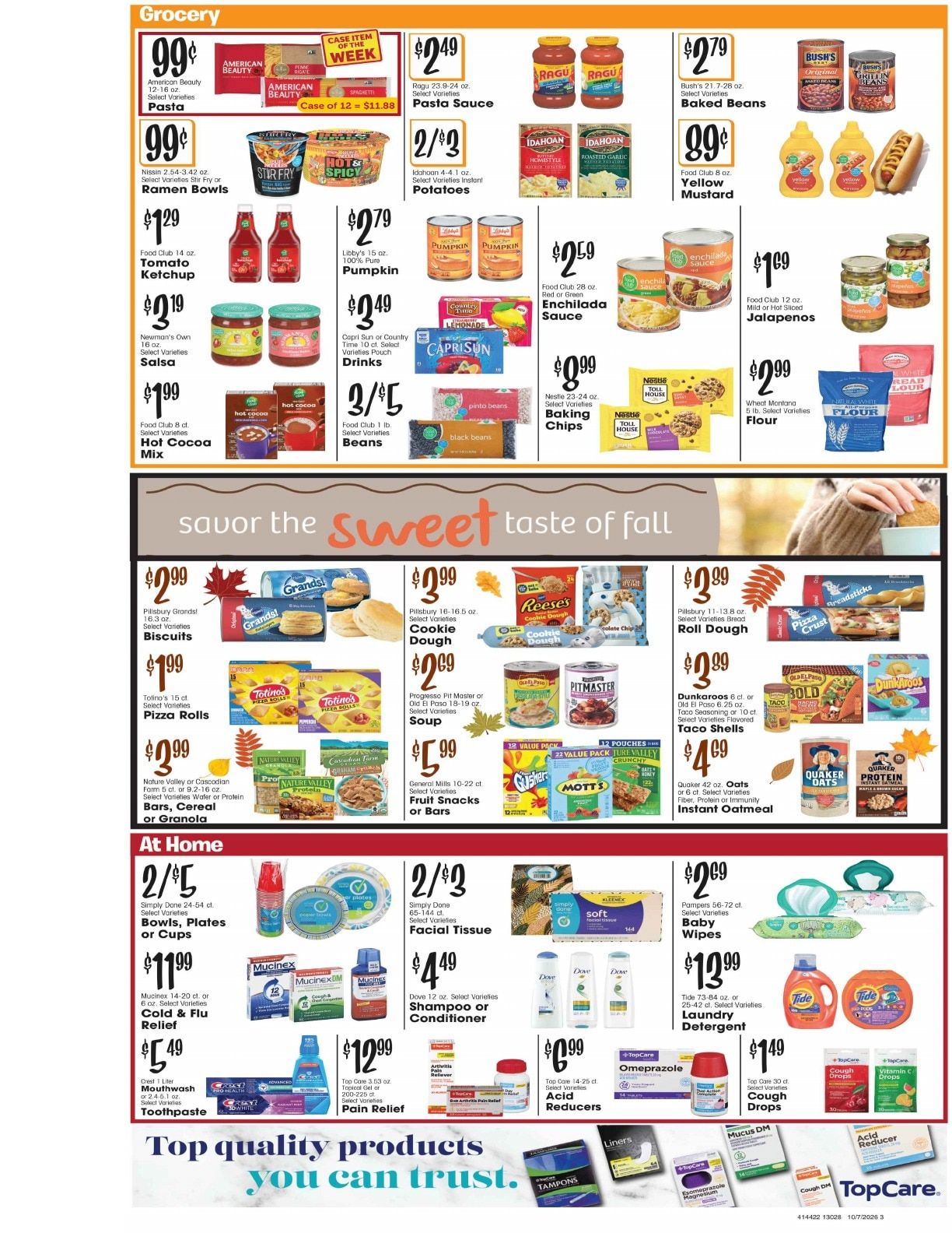 Joe's Food Center Weekly Ad October 7 - 13, 2026
