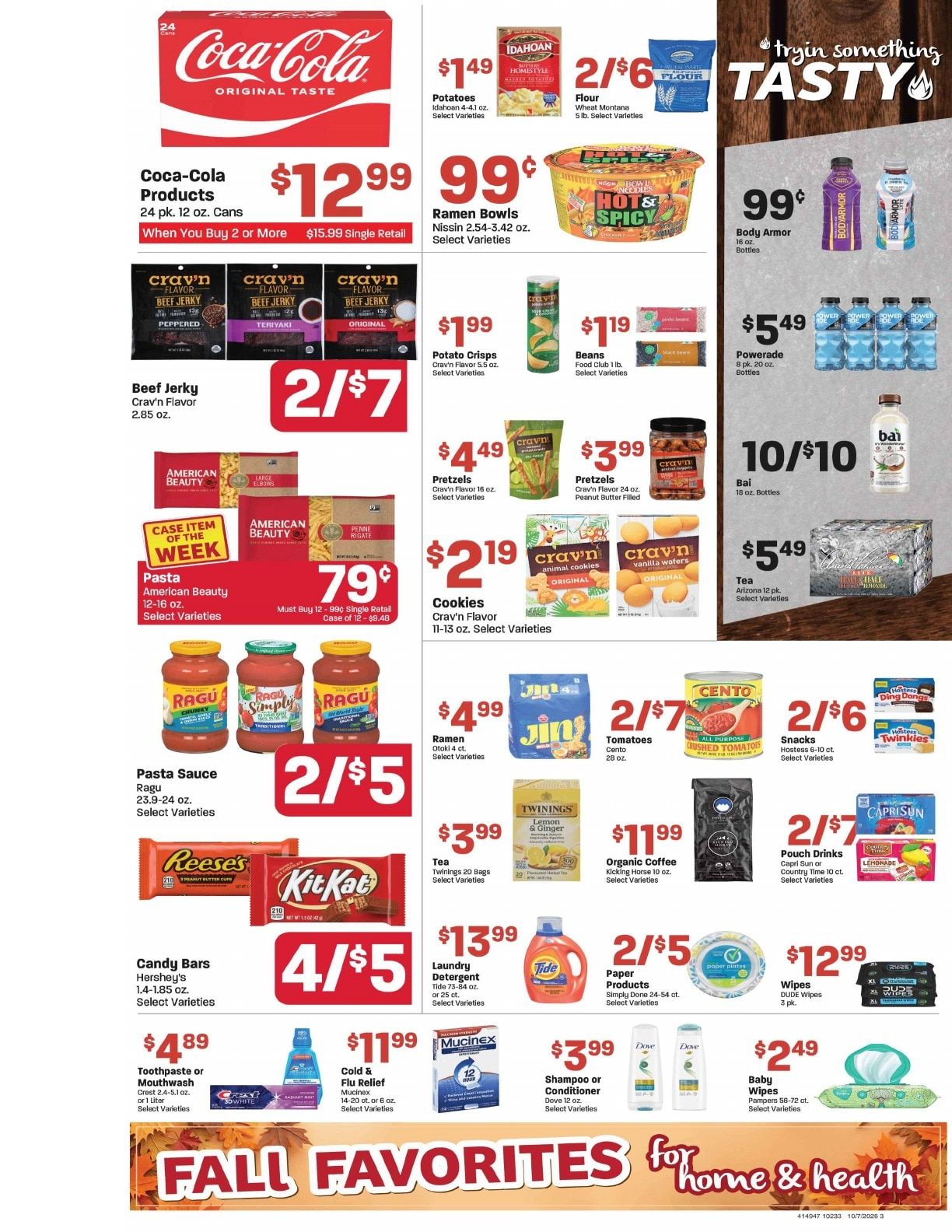 Benedict's Market Weekly Ad October 7 - 13, 2026