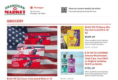 Okanogan Market IGA Weekly Ad October 7 - 20, 2026
