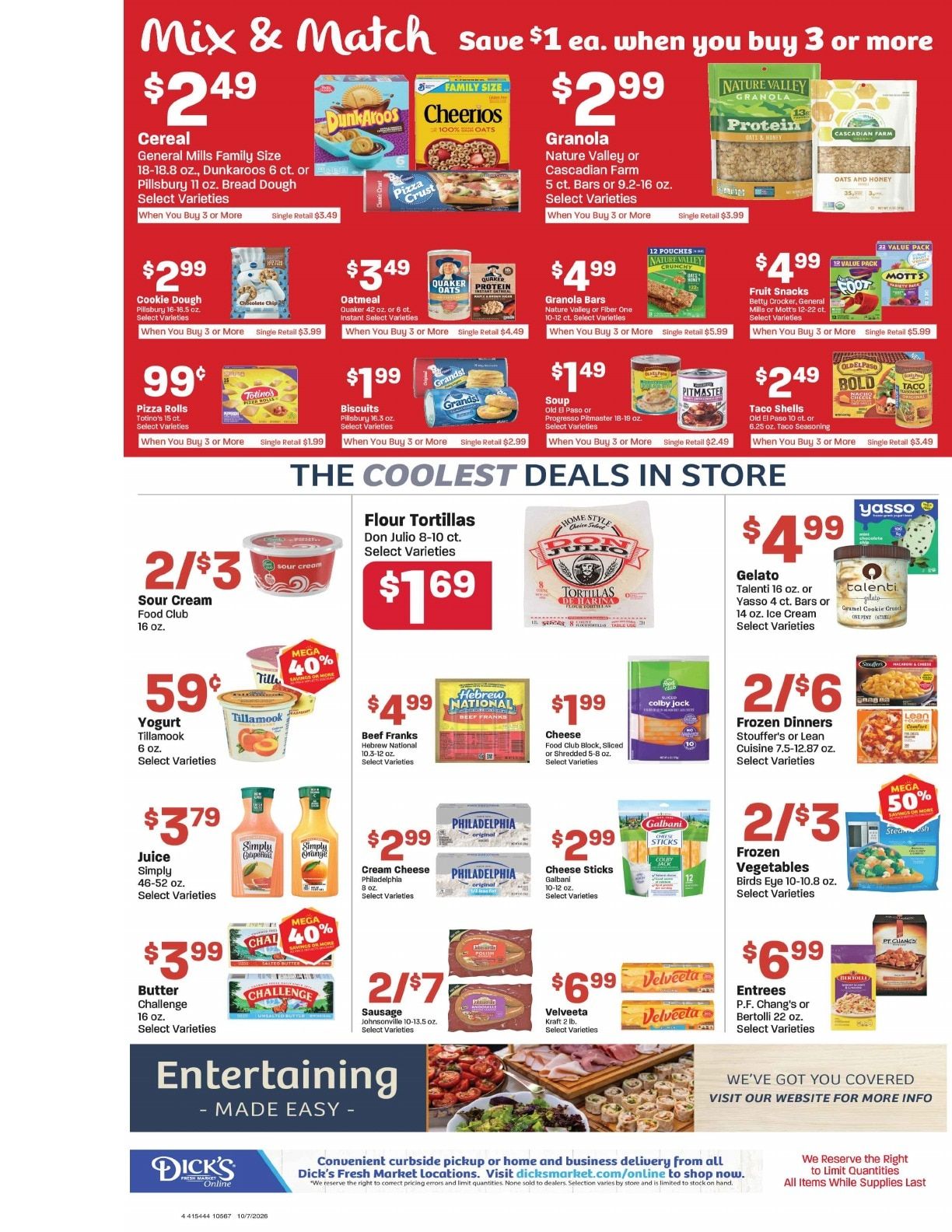 Dick's Market (Bountiful, UT) Weekly Ad October 7 - 13, 2026