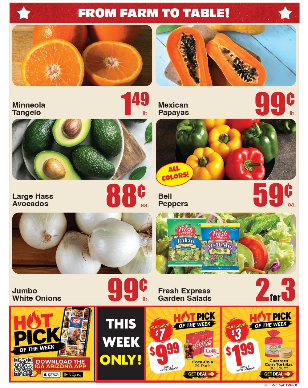 Butcher & Farmer Market Weekly Ad October 7 - 13, 2026
