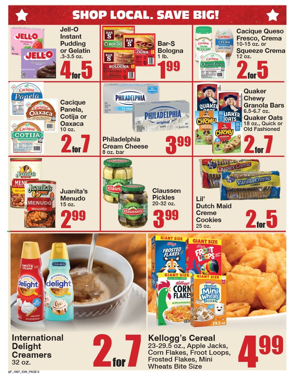 Butcher & Farmer Market Weekly Ad October 7 - 13, 2026