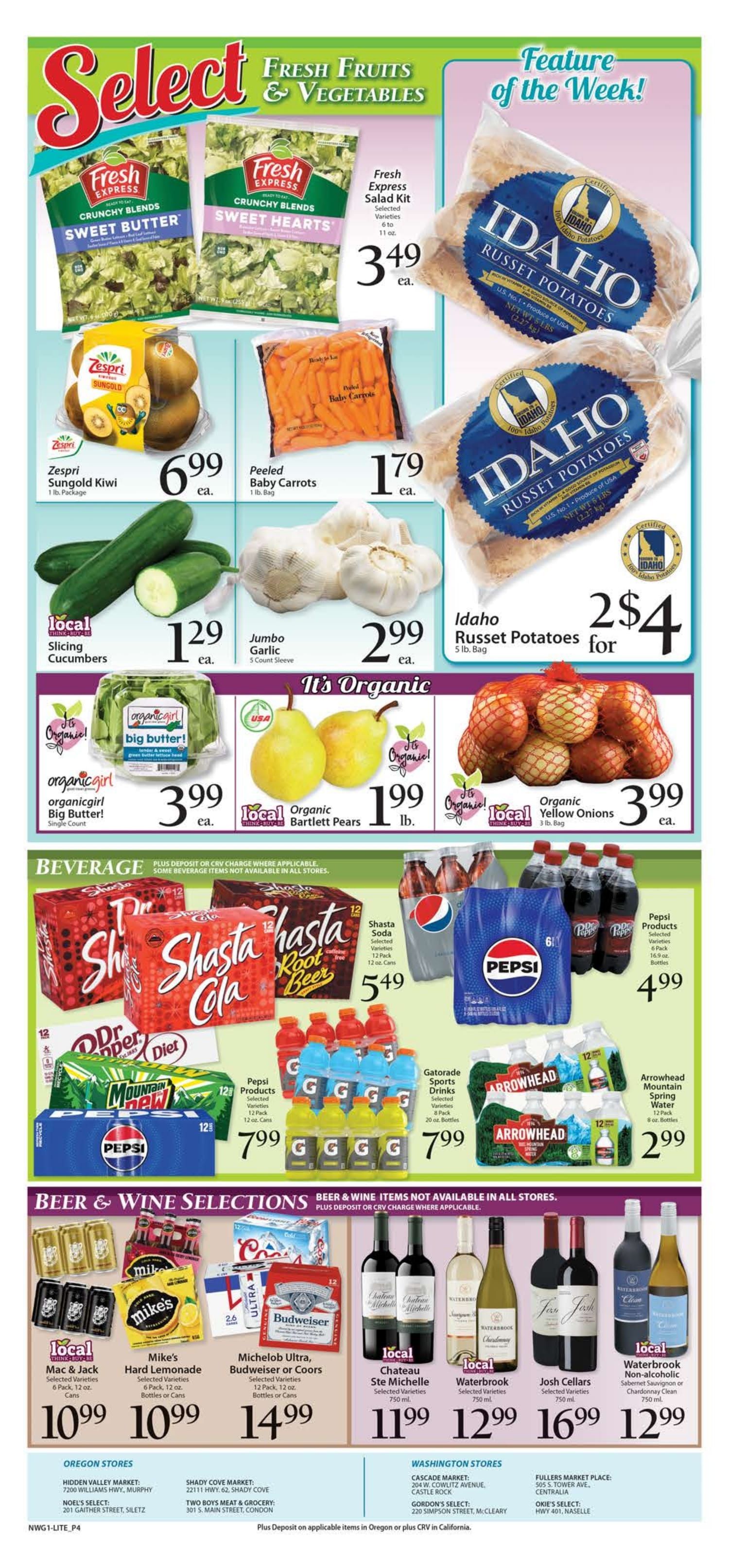 Okie's Select Market Weekly Ad October 7 - 13, 2026
