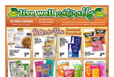Vashon Thriftway Live Well Naturally Weekly Ad October 7 - November 3, 2026