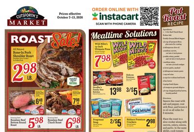 Cutsforth's Market Weekly Ad October 7 - 13, 2026