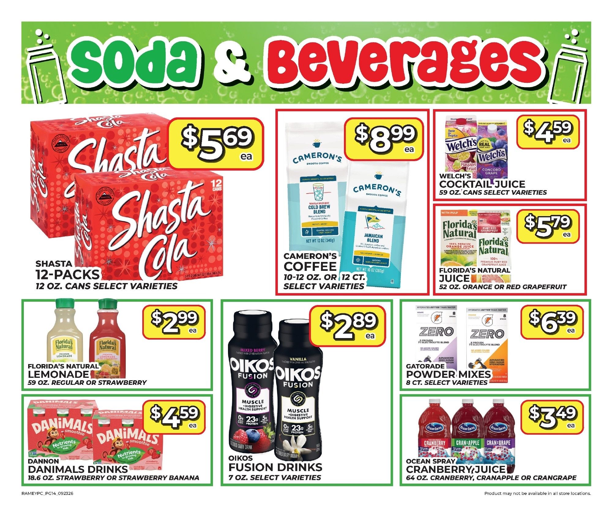 King Food Saver (Aurora, MO) Monthly Digital Deals Weekly Ad October 7 - 20, 2026