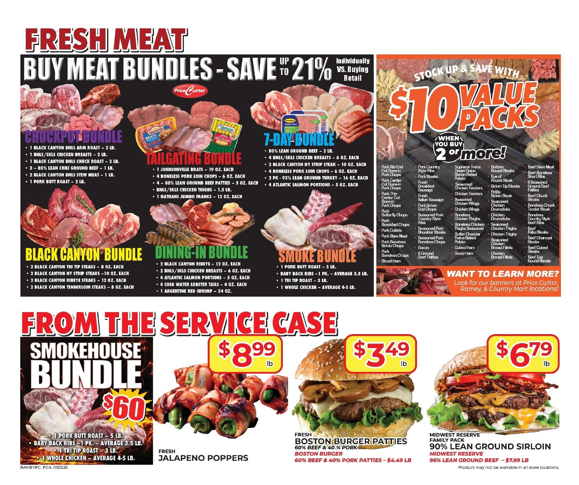 King Food Saver (Aurora, MO) Monthly Digital Deals Weekly Ad October 7 - 20, 2026