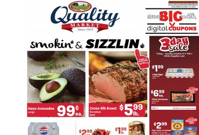 Quality Market Weekly Ad October 7 - 13, 2026