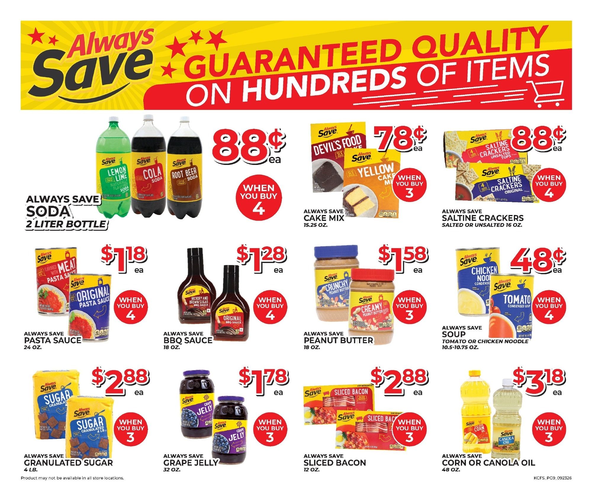 King Food Saver (Kansas, Missouri) Monthly Digital Deals Weekly Ad October 7 - 20, 2026