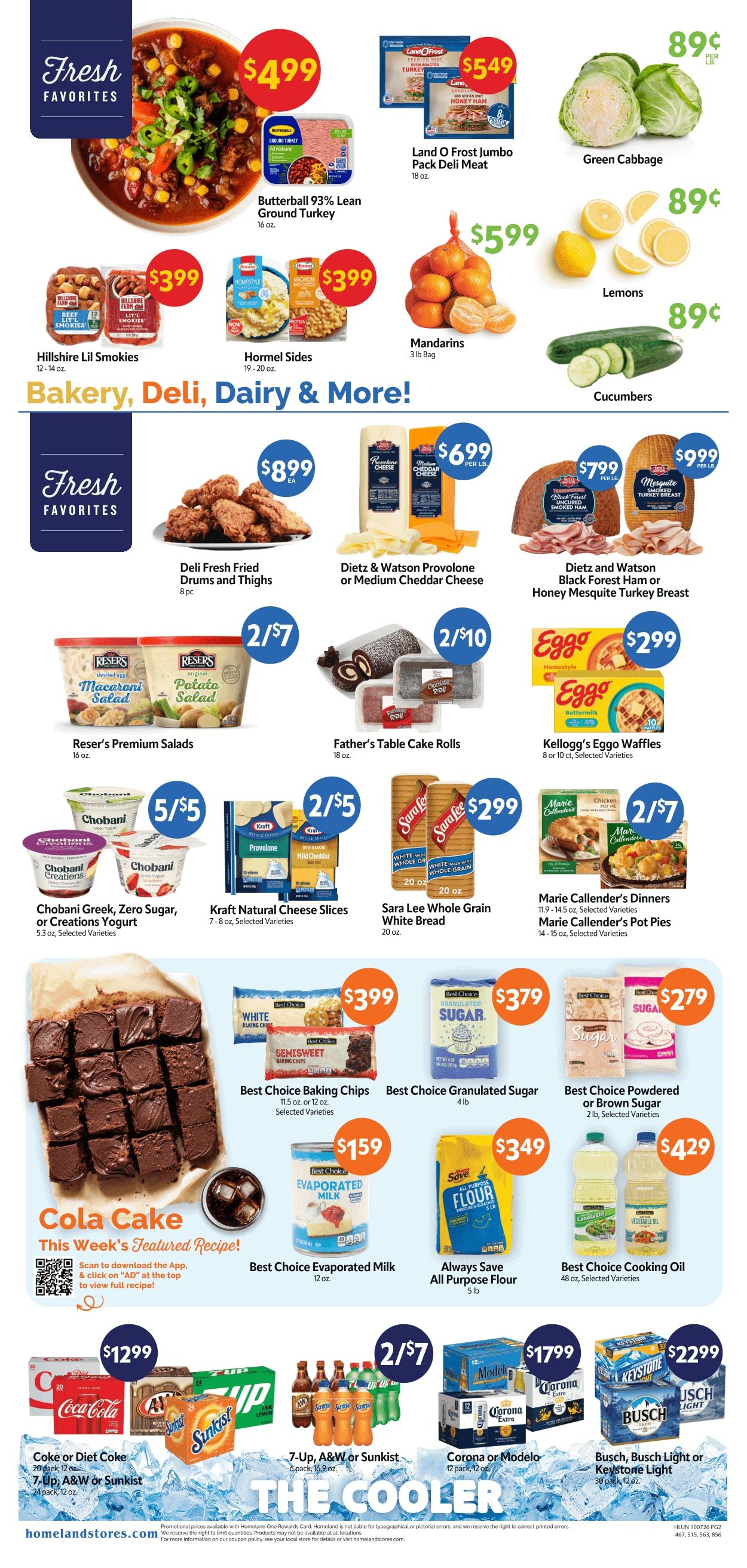 Homeland Stores (Bartlesville and Nowata, OK) Weekly Ad October 7 - 13, 2026