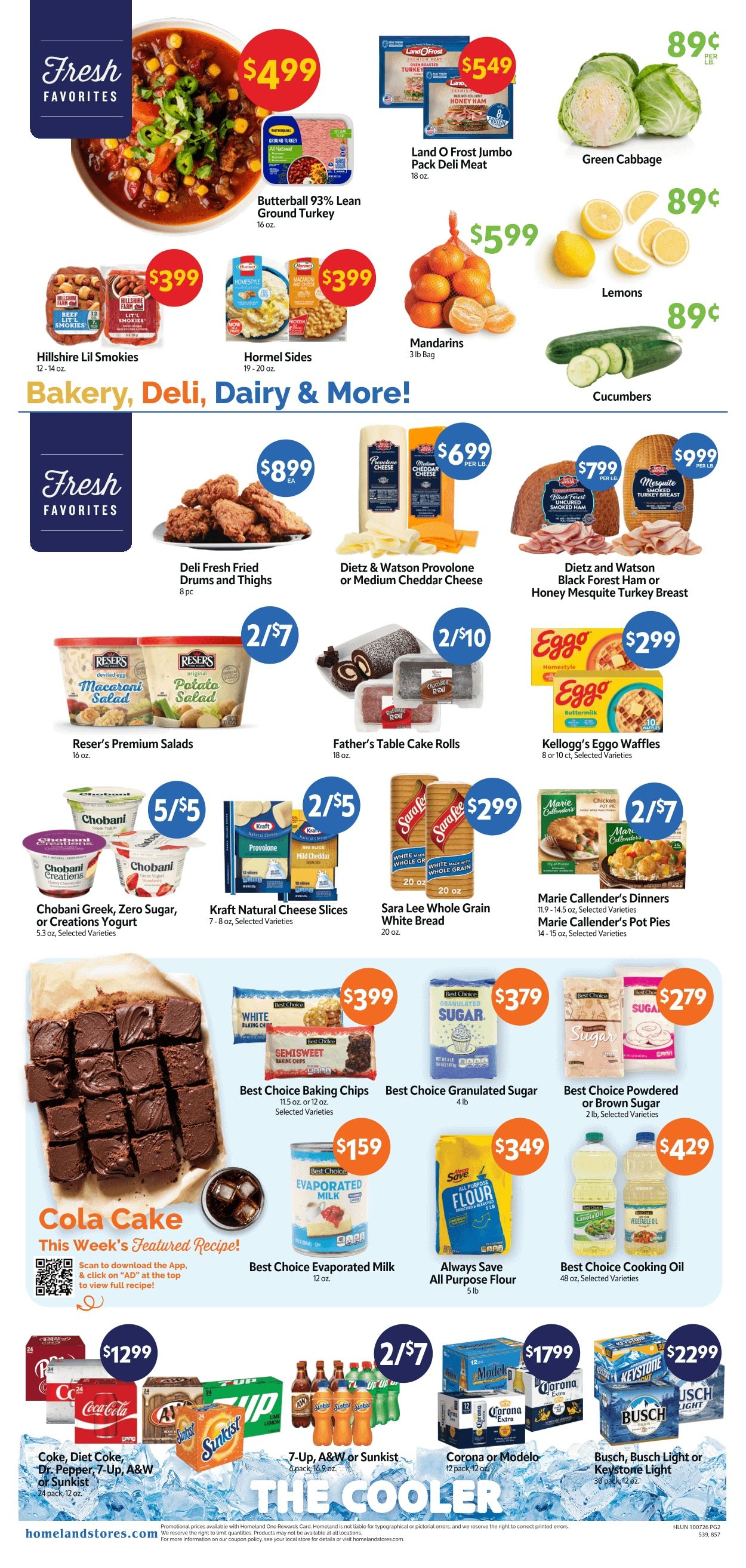 Homeland Stores (Haskell, OK) Weekly Ad October 7 - 13, 2026