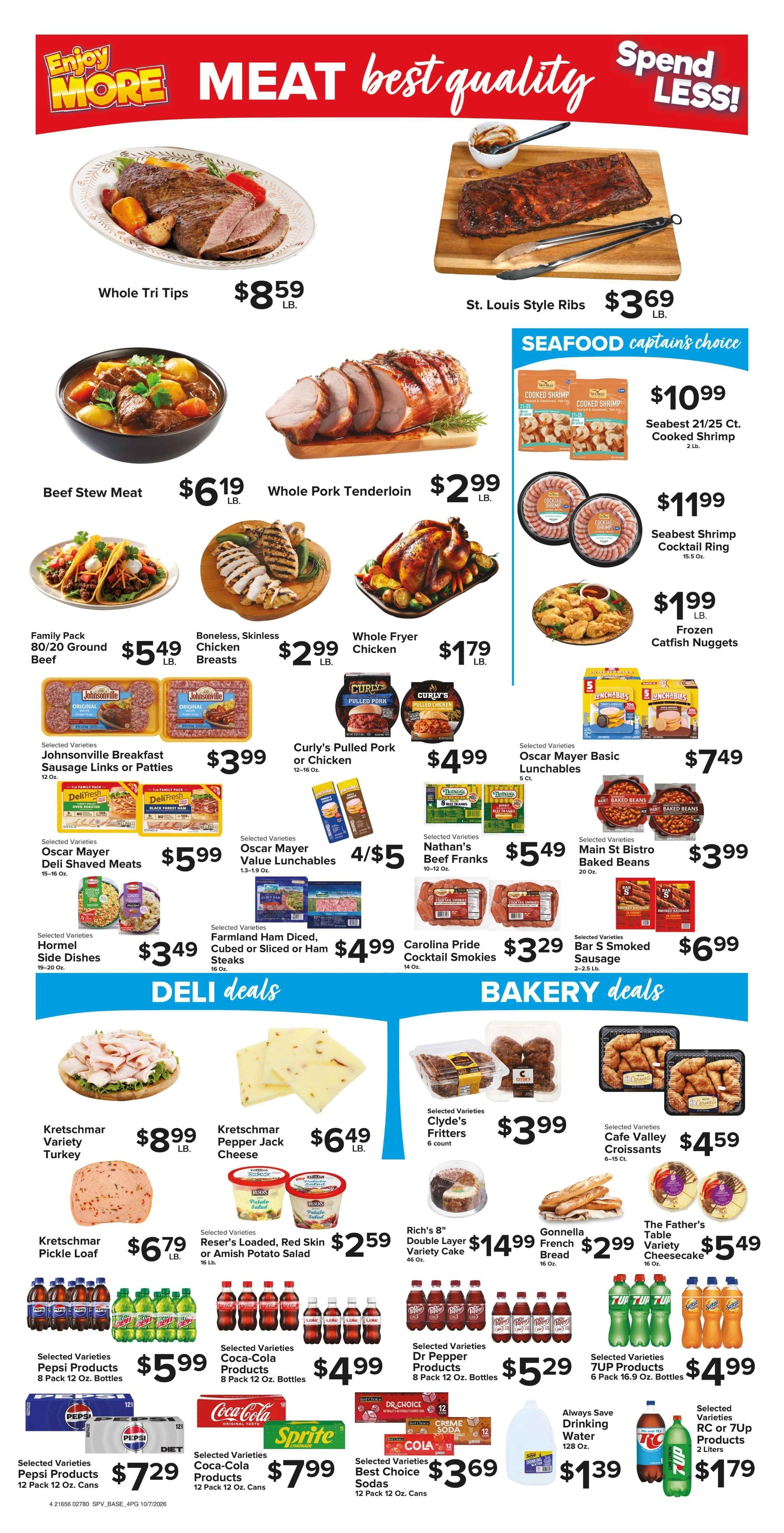Muncy's Supermarket Autumn Adventures - Explore the Savings Weekly Ad October 7 - 13, 2026