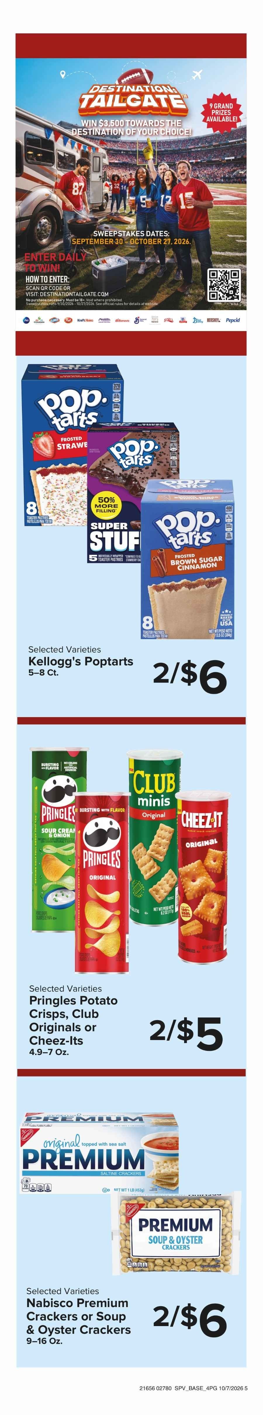 Muncy's Supermarket Autumn Adventures - Explore the Savings Weekly Ad October 7 - 13, 2026