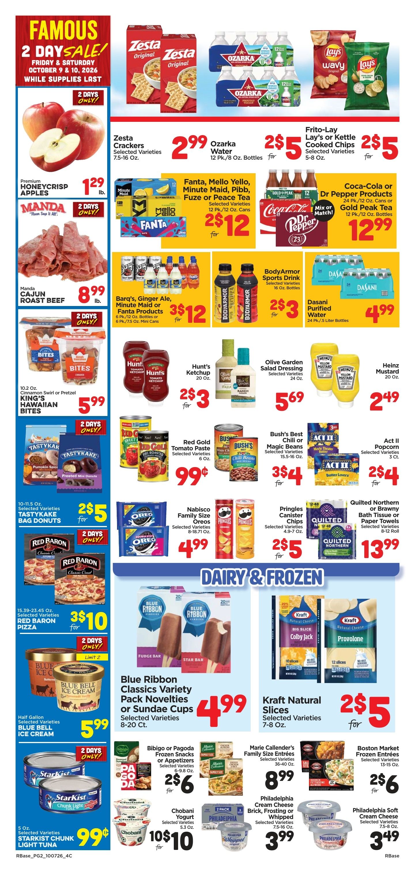Ramey's (13561 St Stephens Ave, Chatom, AL) Weekly Ad October 7 - 13, 2026