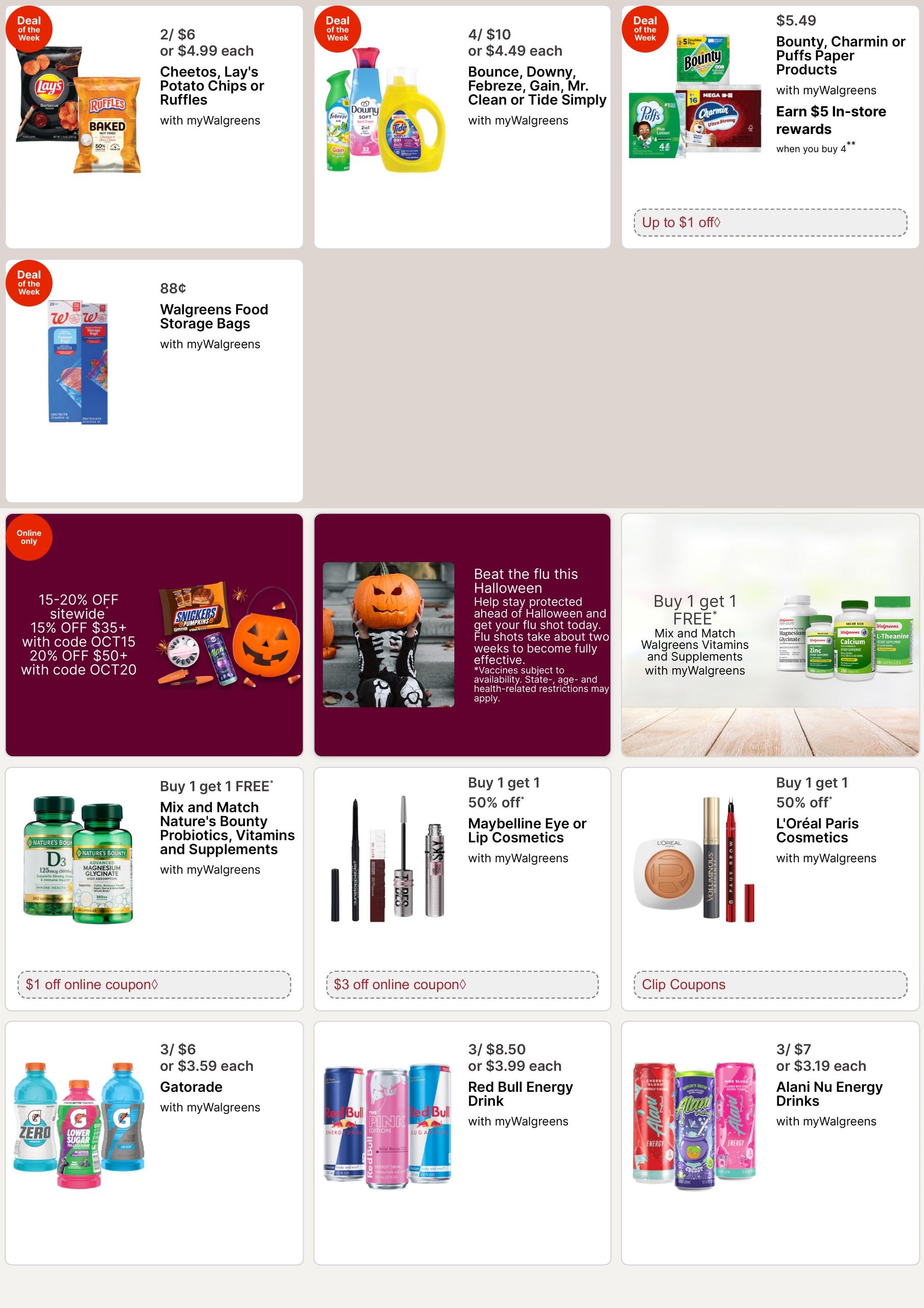 Walgreens (Annawan Area, IL) Weekly Ad October 11 - 17, 2026