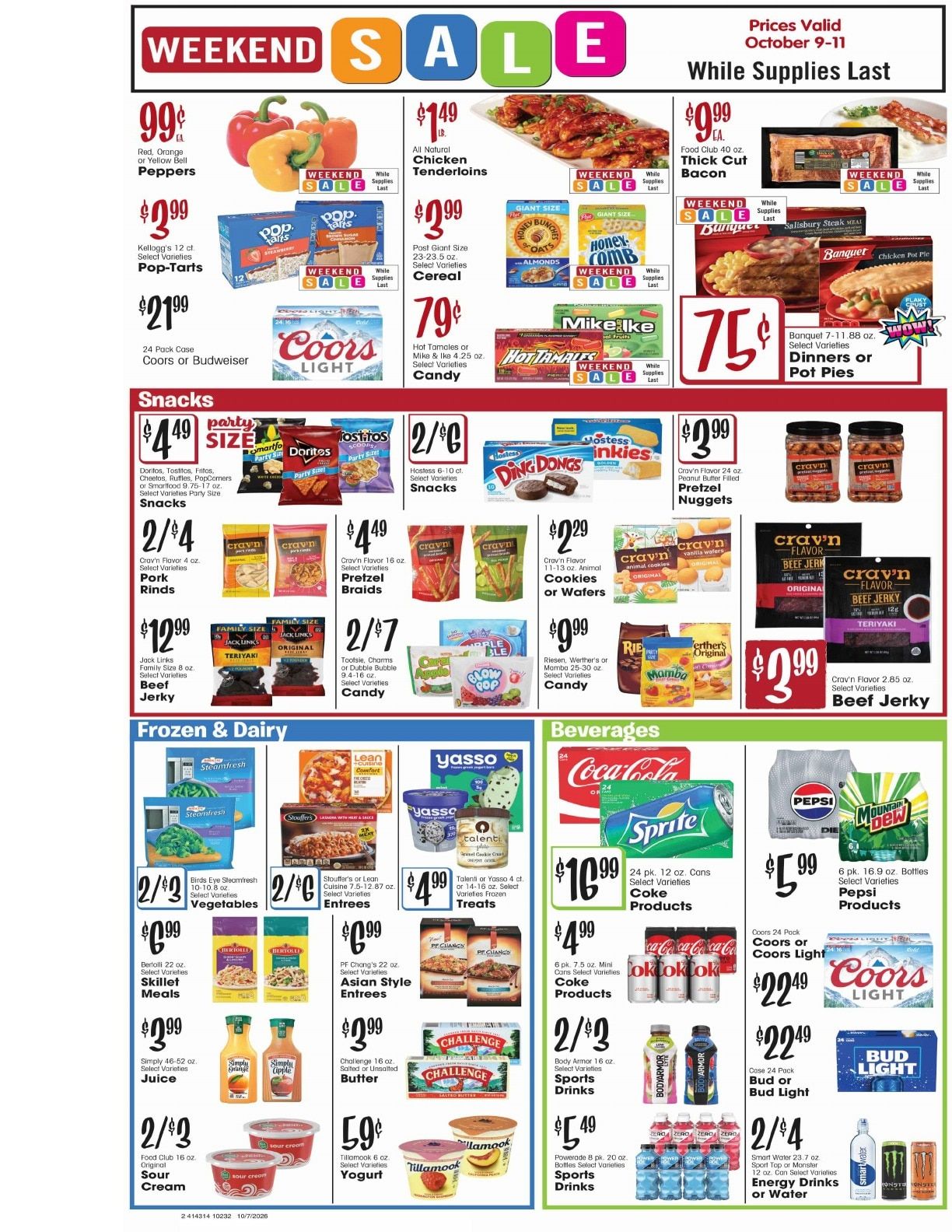 Cedaredge Foodtown (Cedaredge, CO) Weekly Ad October 7 - 13, 2026