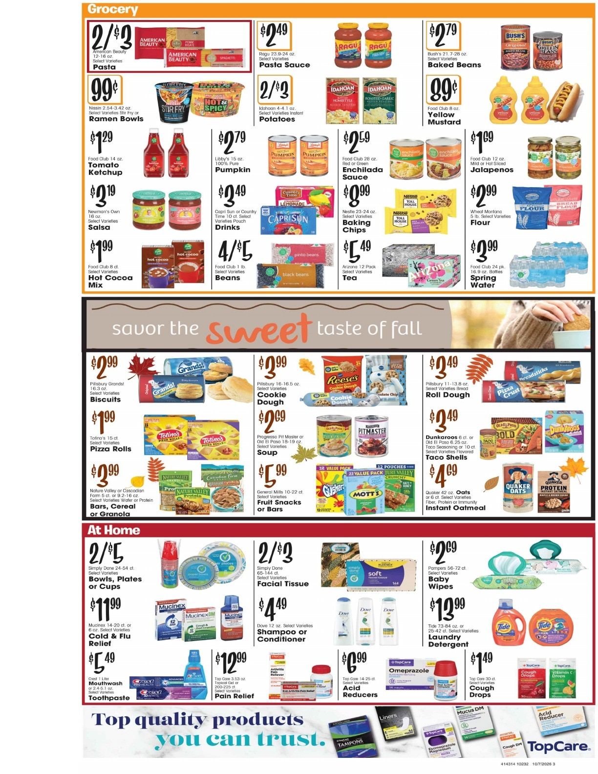 Cedaredge Foodtown (Cedaredge, CO) Weekly Ad October 7 - 13, 2026