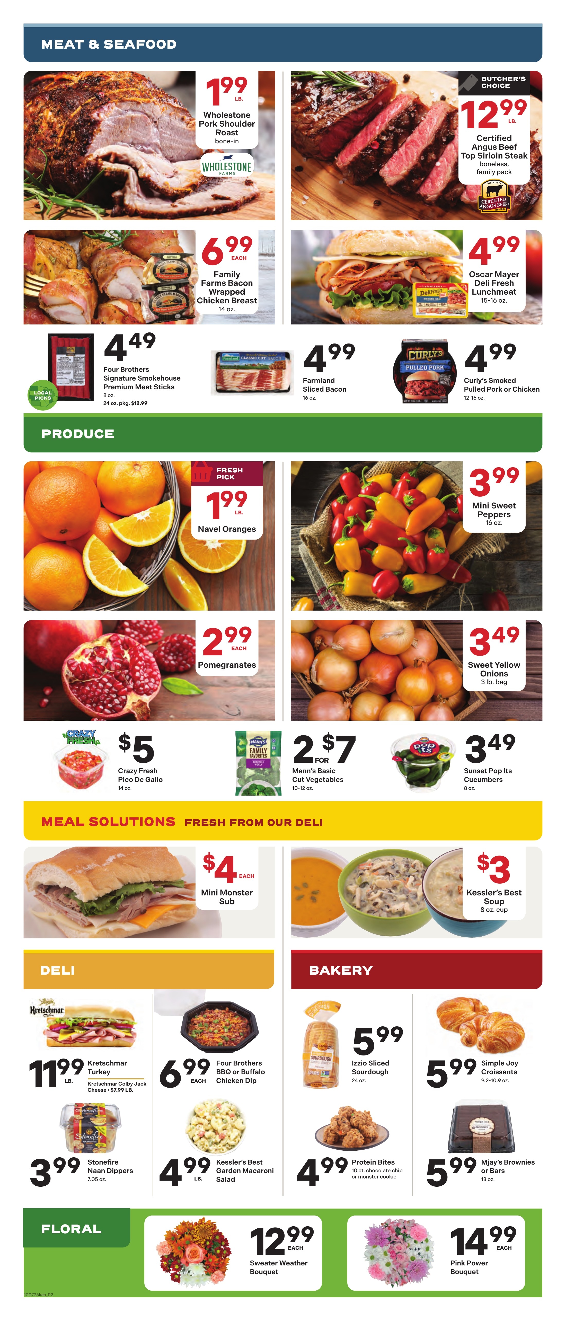 Kessler's Grocery Weekly Ad October 7 - 13, 2026