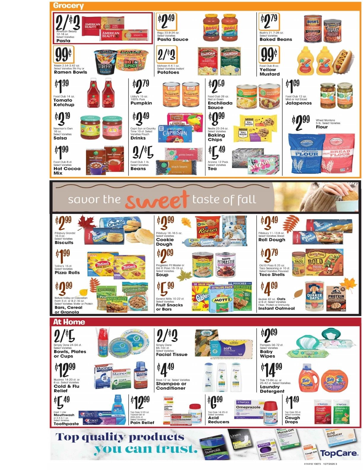 D's Supermarket (Stanford, MT) Weekly Ad October 7 - 13, 2026