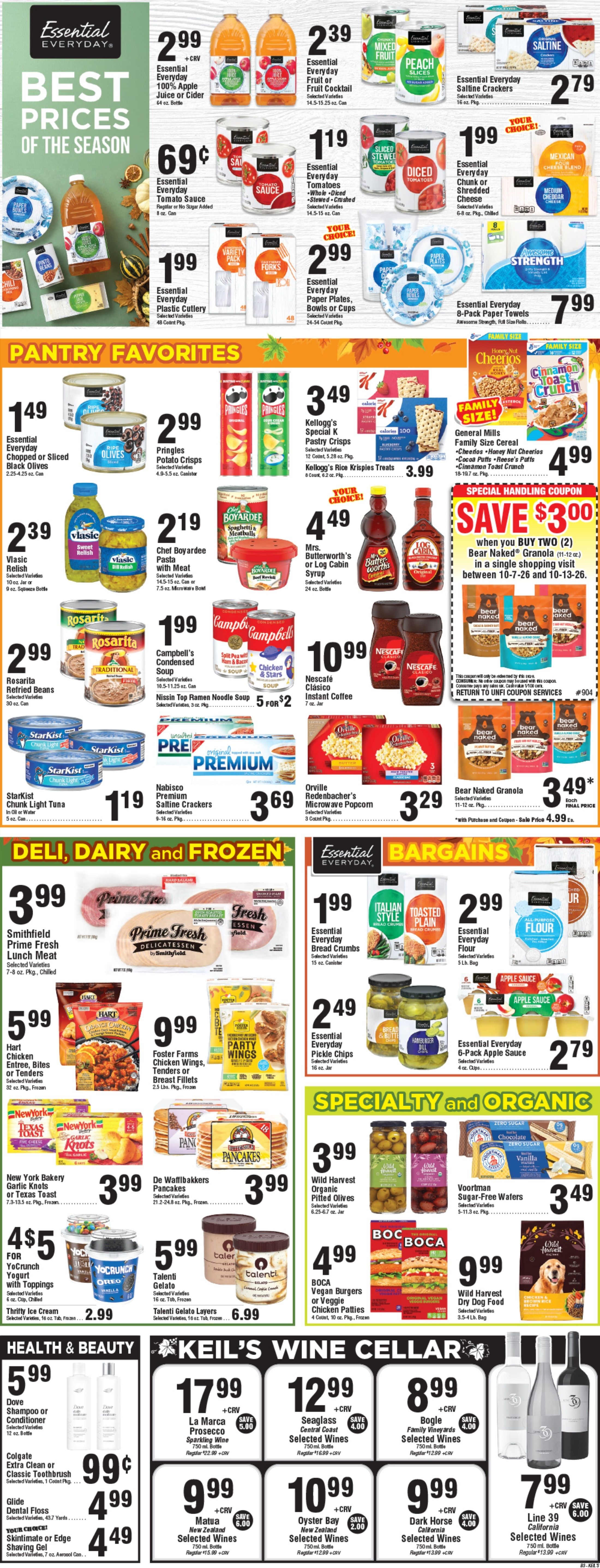 Keil's Fresh Food Stores (San Diego, CA) Weekly Ad October 7 - 13, 2026