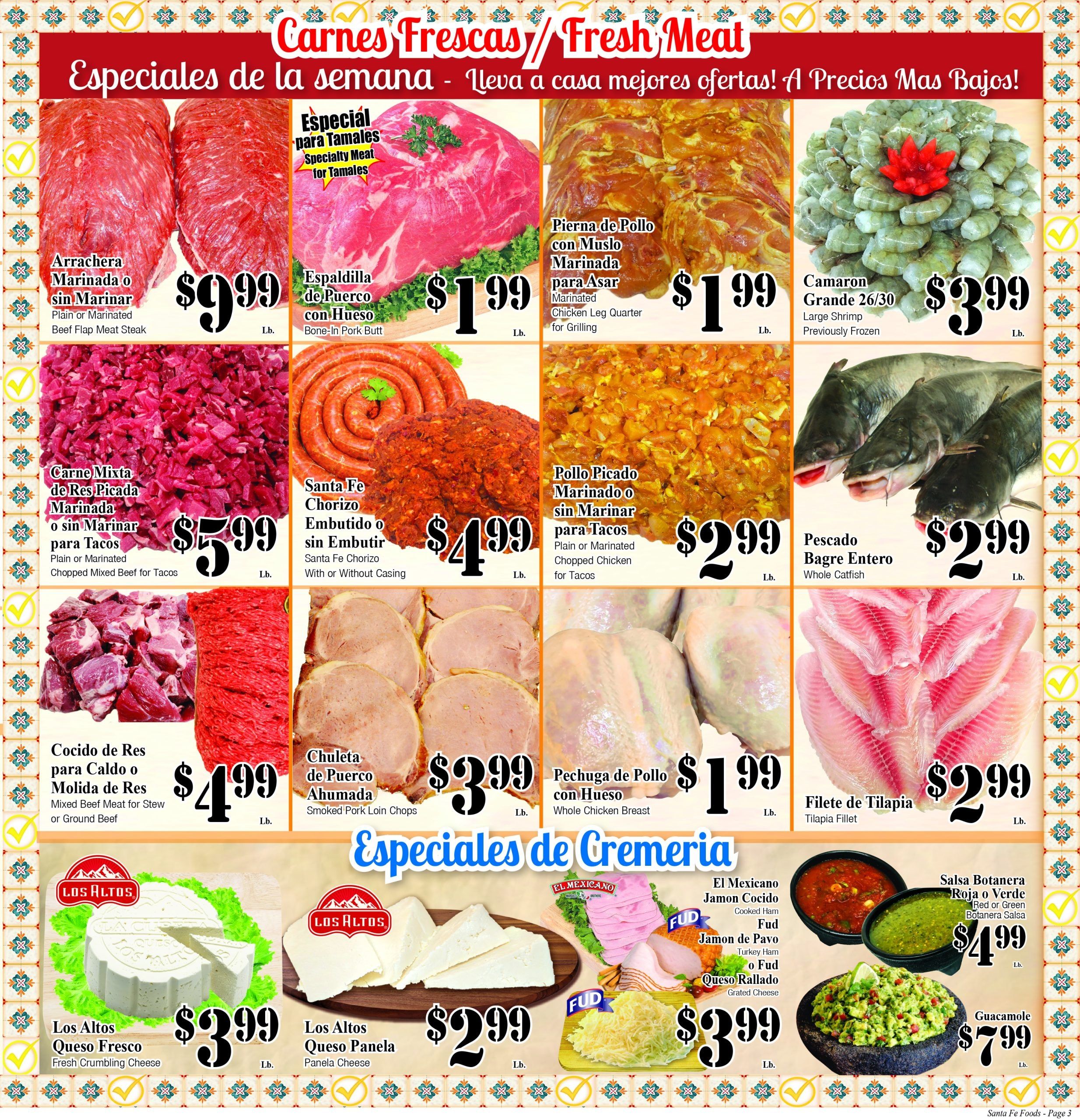 Santa Fe Foods Weekly Ad October 7 - 13, 2026
