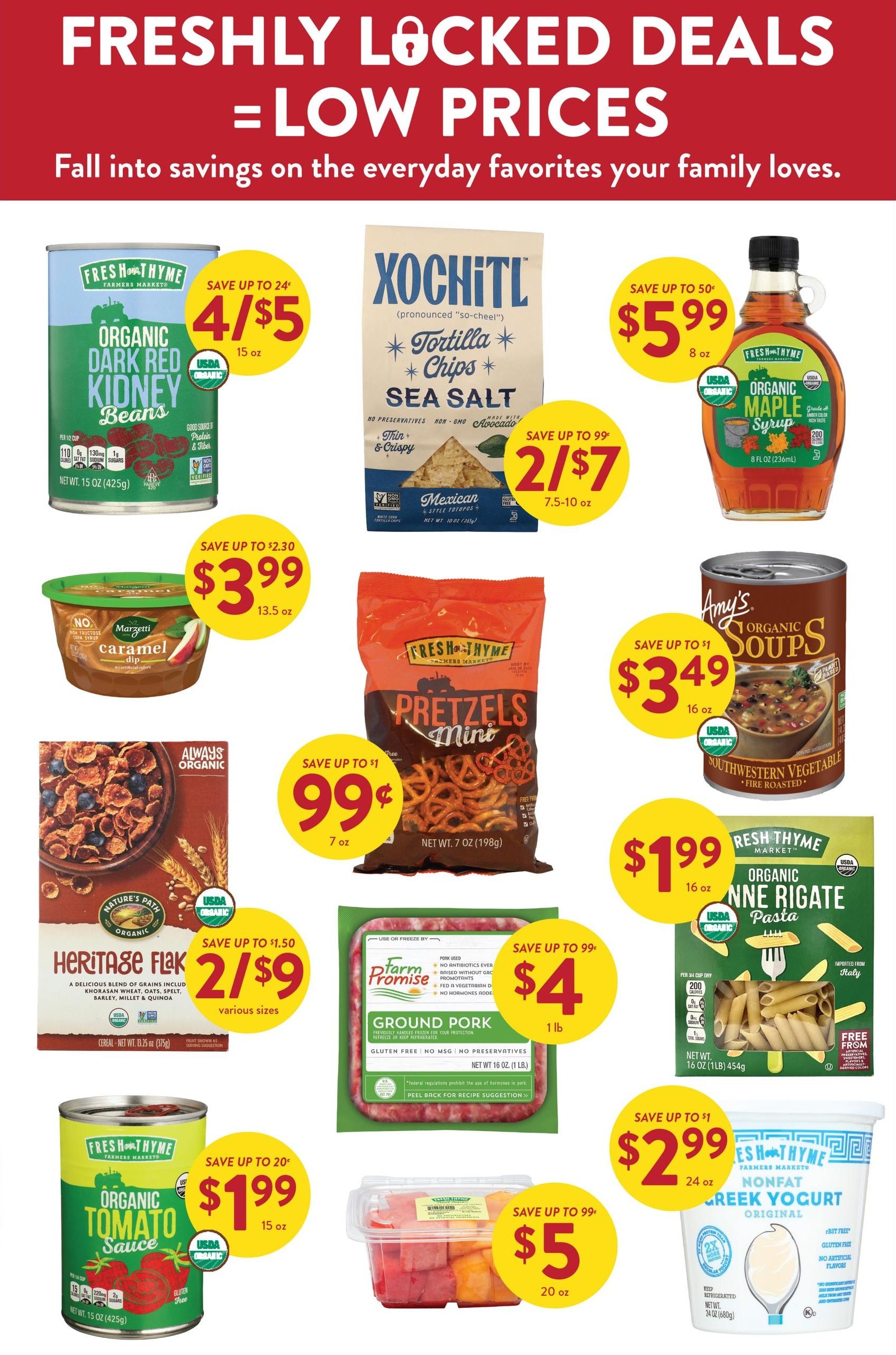 Fresh Thyme Market (Centerburg Area, OH) Weekly Ad October 1 - 31, 2026