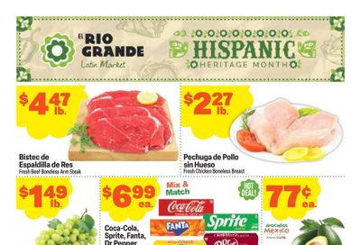 El Rio Grande (Dallas Area, TX) Weekly Ad October 7 - 13, 2026