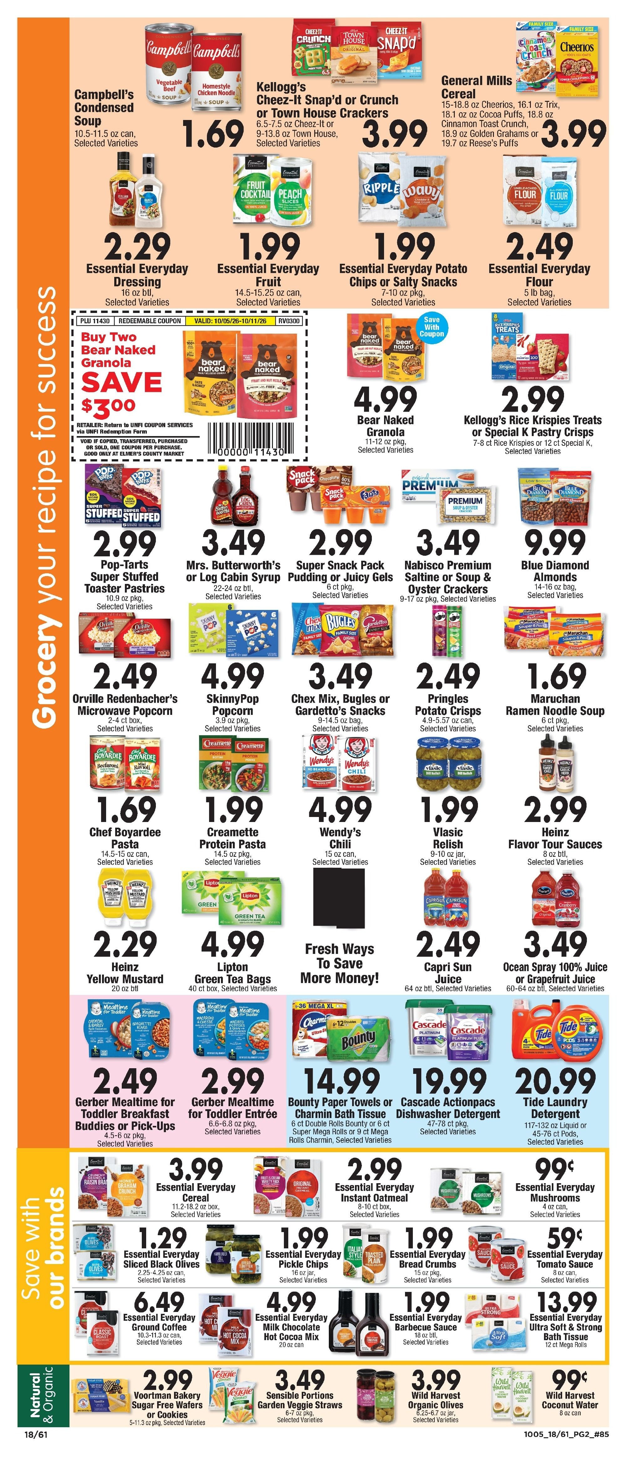 Elmer's County Market (Escanaba, MI) Weekly Ad October 7 - 13, 2026