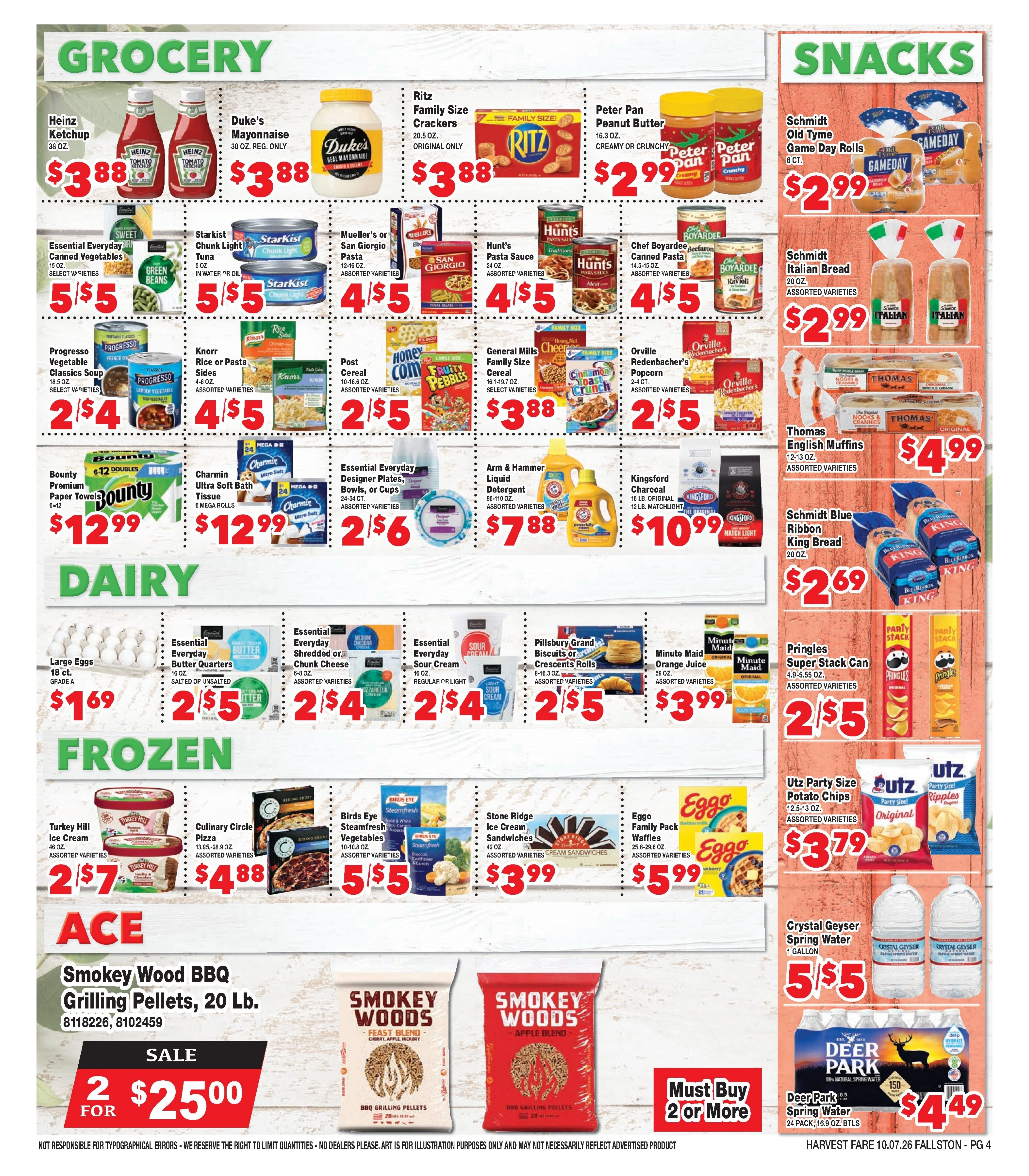 Harvest Fare (Fallston, MD) Weekly Ad October 7 - 13, 2026