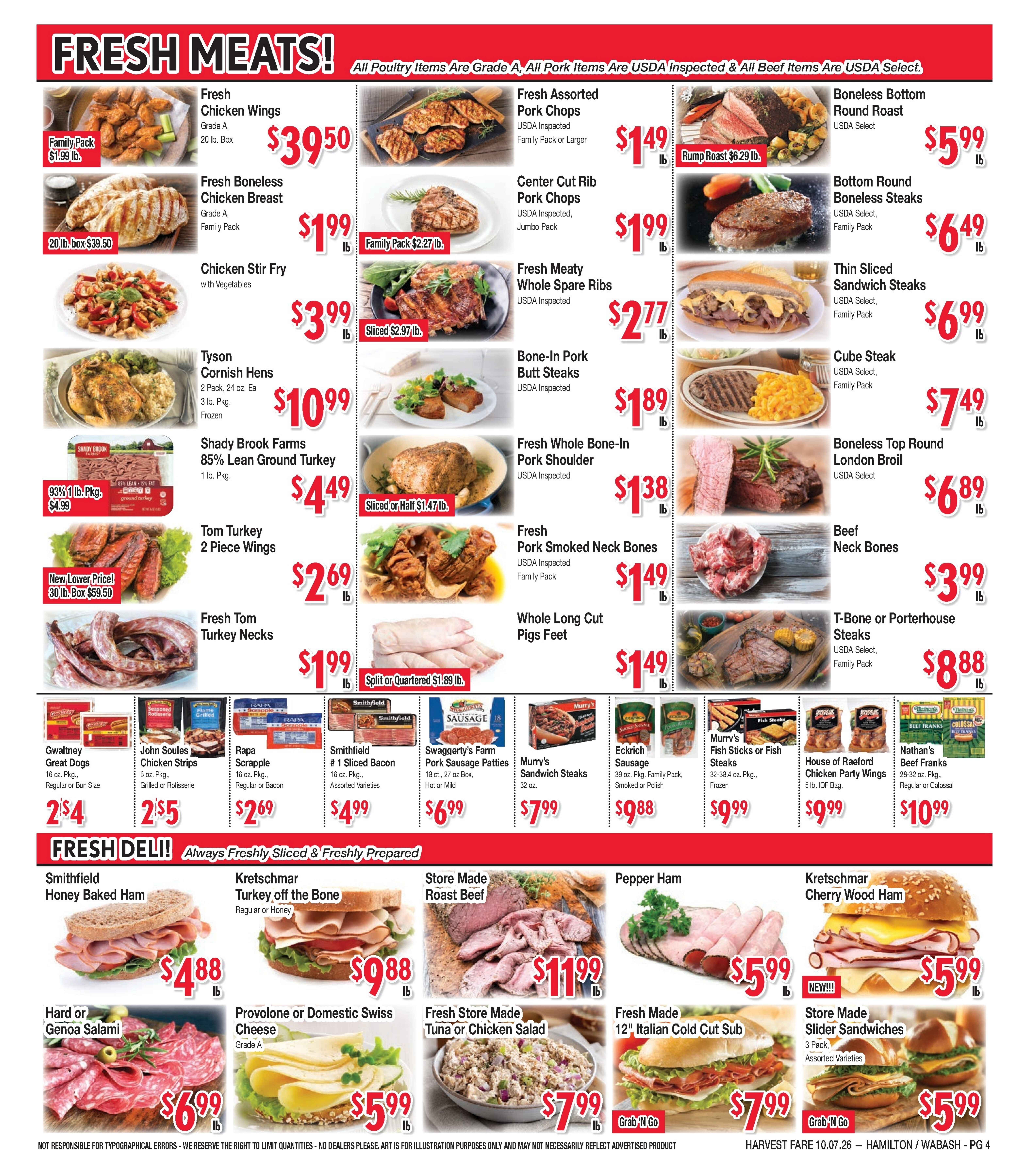 Harvest Fare (Maryland) Weekly Ad October 7 - 13, 2026