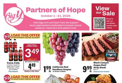 Big Y (Boston Area, MA) Weekly Ad October 8 - 14, 2026