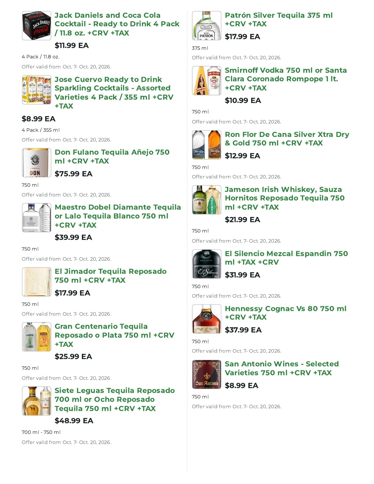 Northgate Market Weekly Ad October 7 - 20, 2026