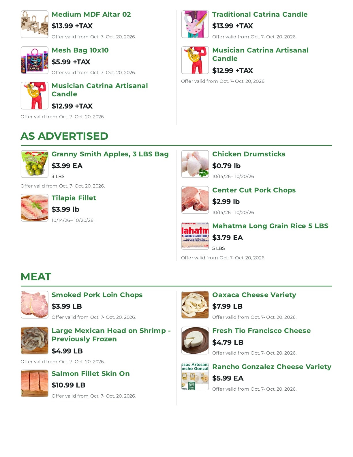 Northgate Market Weekly Ad October 7 - 20, 2026