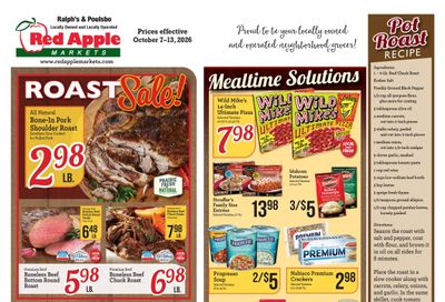 Ralph's and Poulsbo Red Apple Markets Weekly Ad October 7 - 13, 2026