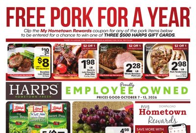 Harps Foods (Norman Area, OK) Weekly Ad October 7 - 13, 2026