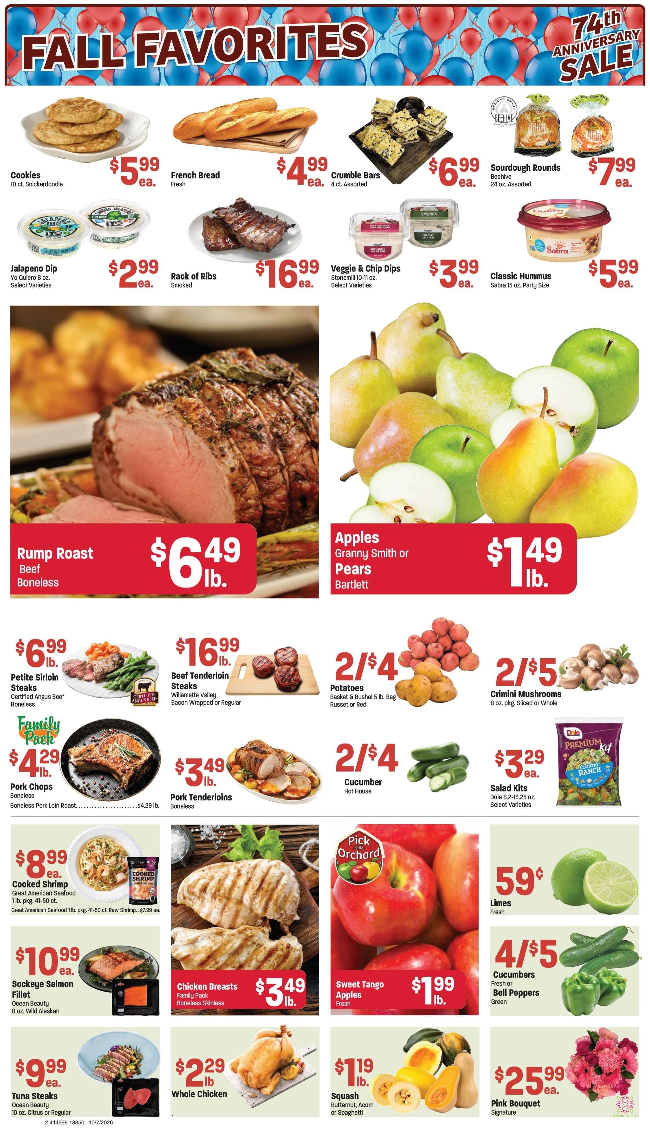 M&W Markets (Boise, ID) Weekly Ad October 7 - 13, 2026