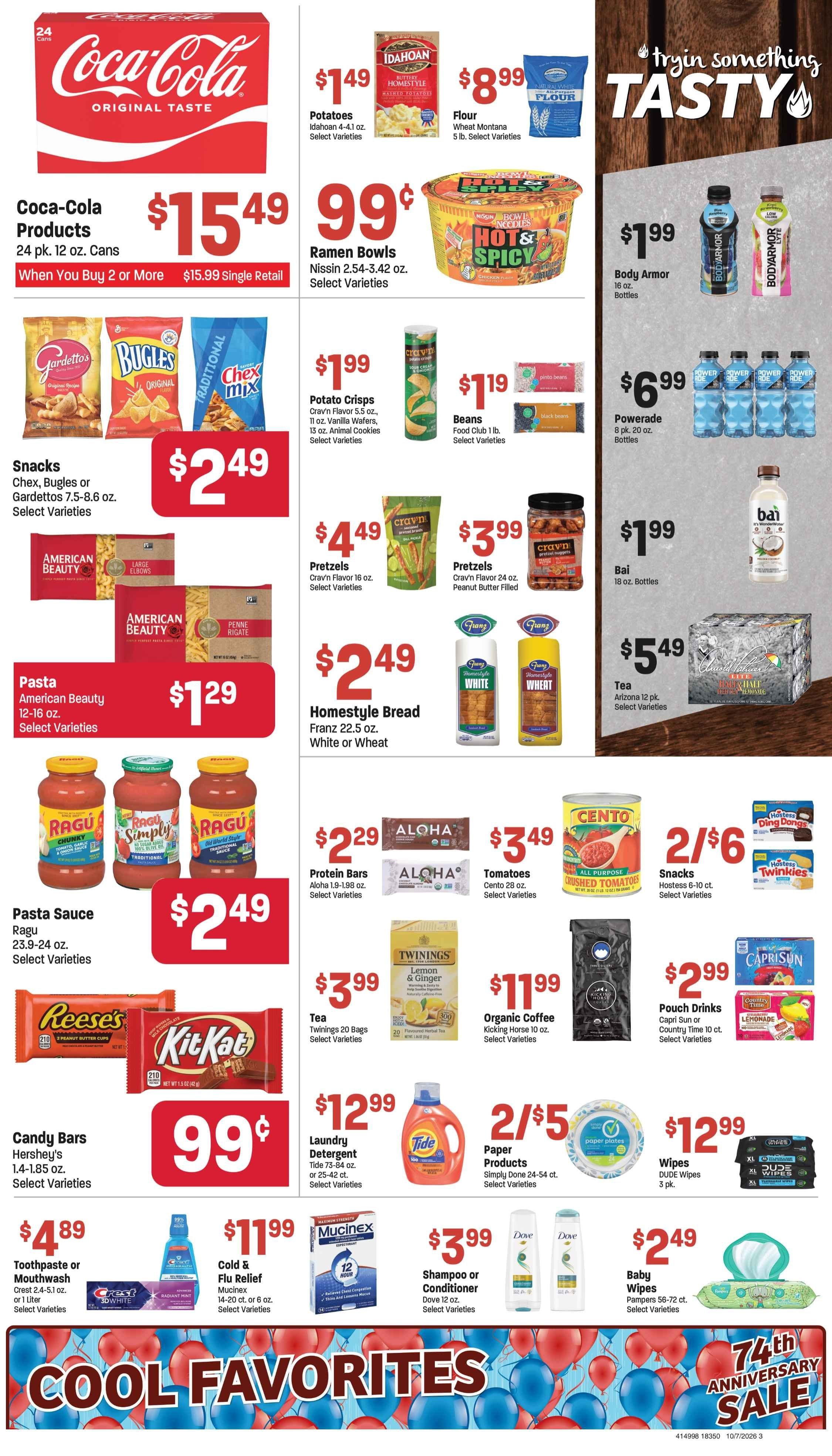 M&W Markets (Boise, ID) Weekly Ad October 7 - 13, 2026