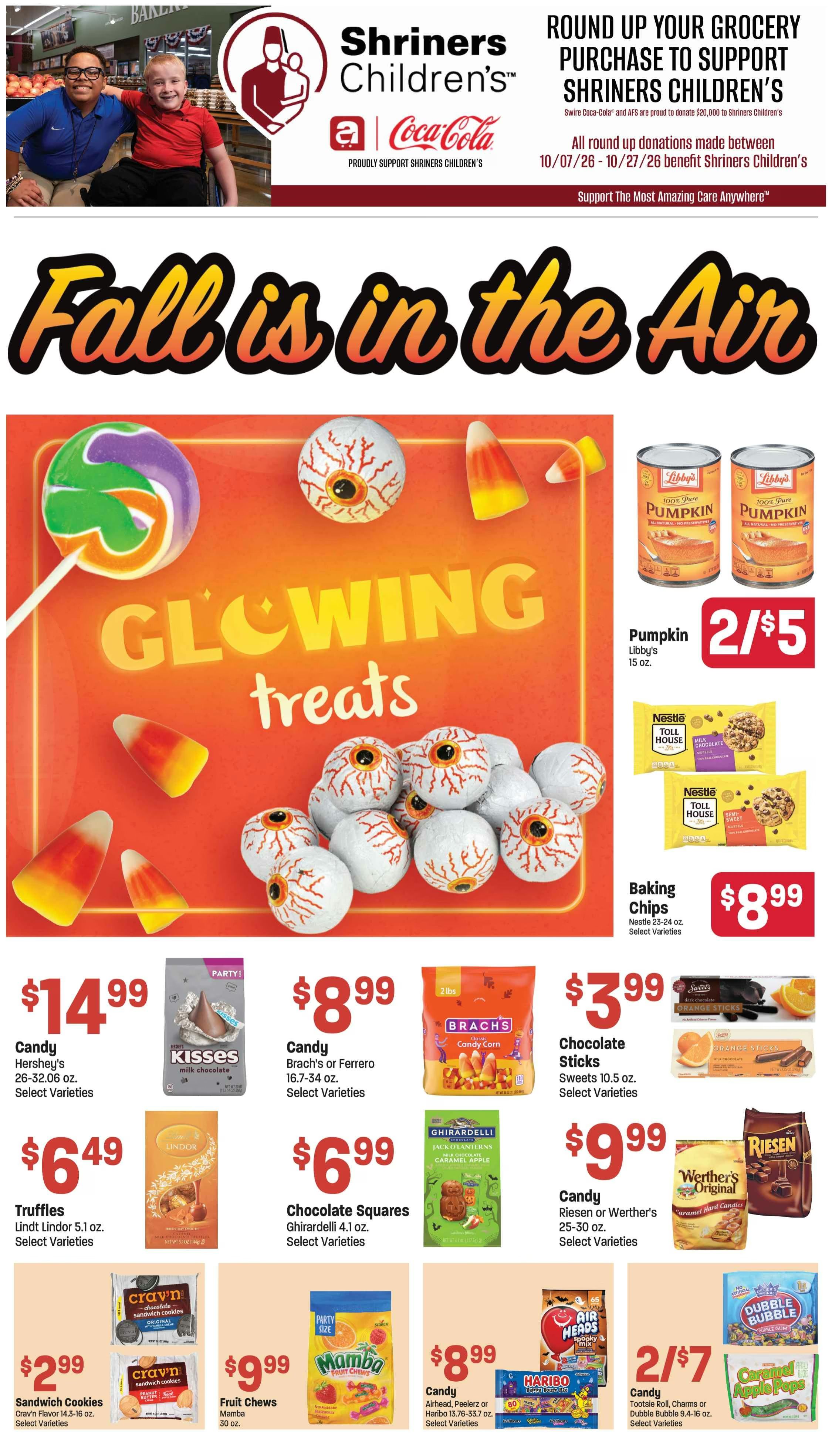 M&W Markets (Cascade, ID) Weekly Ad October 7 - 13, 2026
